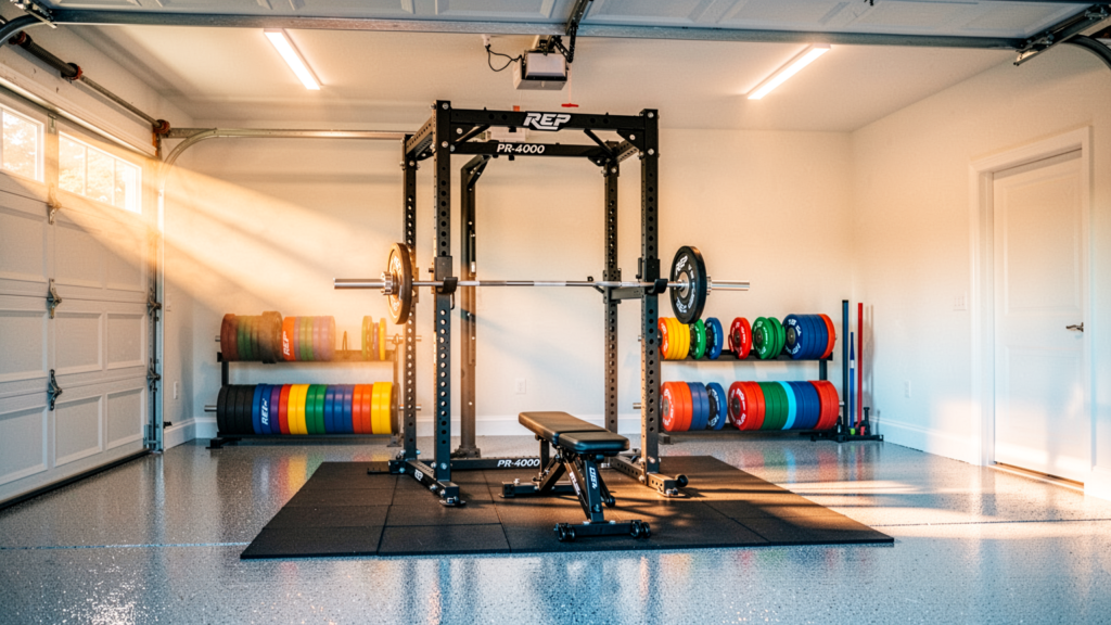 Home gym setup